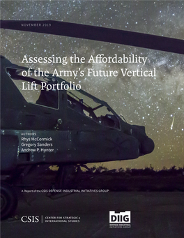 Assessing the Affordability of the Army's Future Vertical Lift Portfolio
