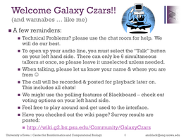 Welcome Galaxy Czars!!