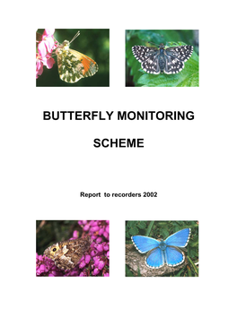 Butterfly Monitoring Scheme
