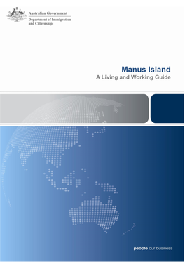 Manus Island a Living and Working Guide