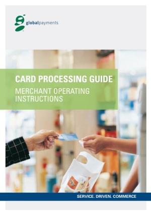 Card Processing Guide - MOI 2015.Qxp GP 07/09/2015 17:45 Page 1