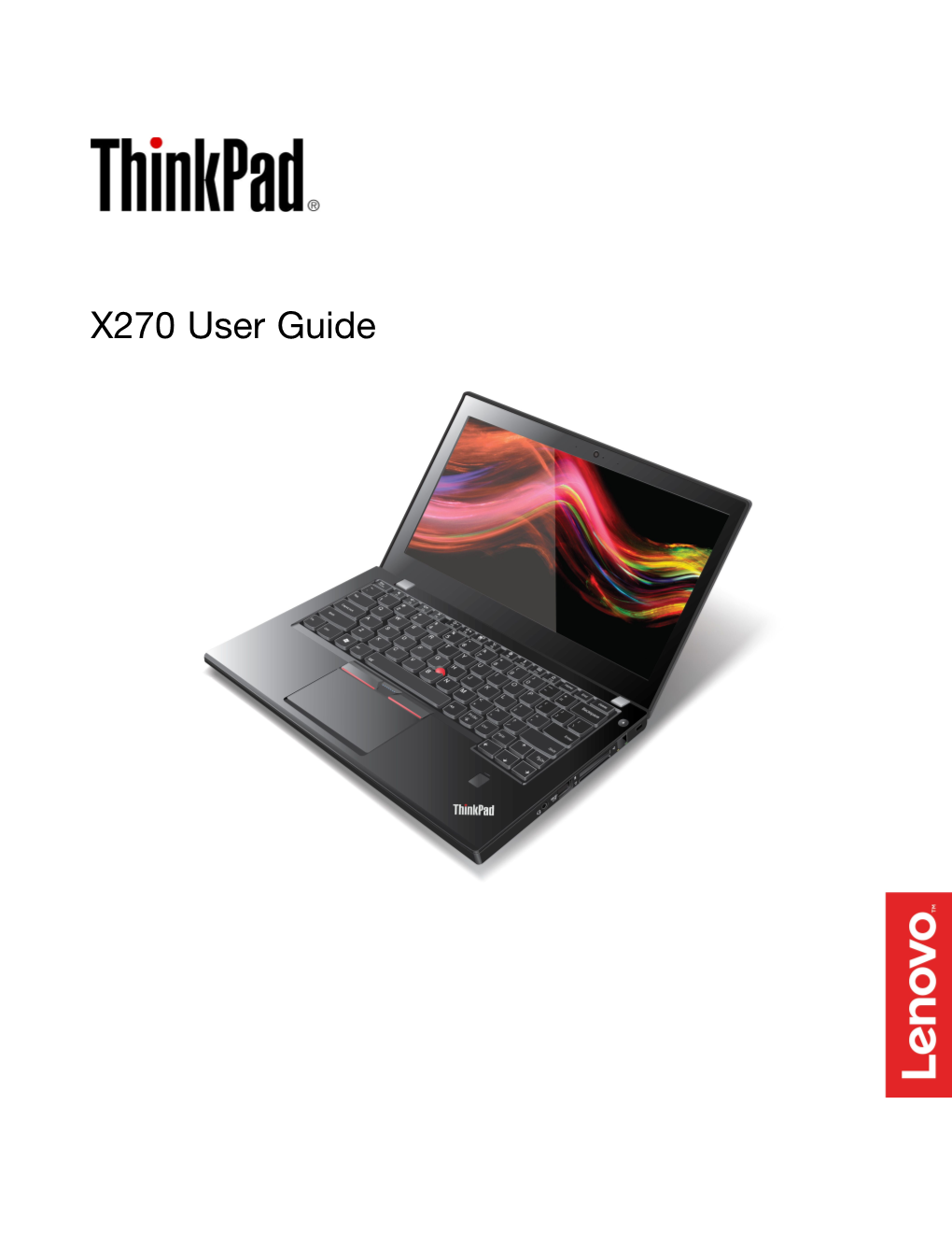 X270 User Guide