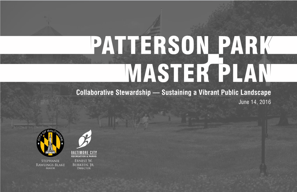 Patterson Park Master Plan