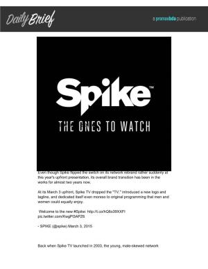 Brand/Rebrand: Spike