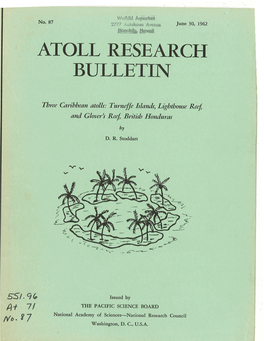 Bulle Atoll Research Bul3;Etin