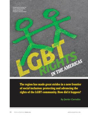 2012 LGBT Rights in the Americas. Americas Quarterly