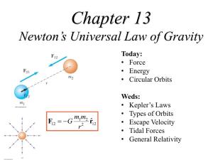 Physics 4A Chapter 13