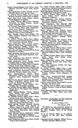 Supplement to the London Gazette, 2 January, 1950