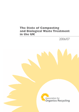 The State of Composting and Biological Waste Treatment in the UK