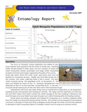 Entomology Report
