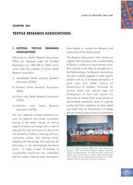 Textile Research Associations