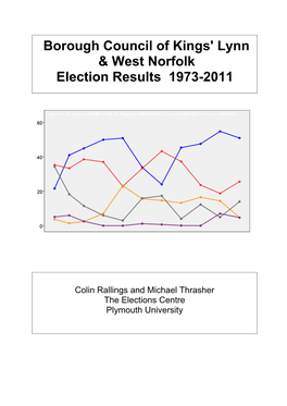 Borough Council of Kings' Lynn & West Norfolk Election Results 1973