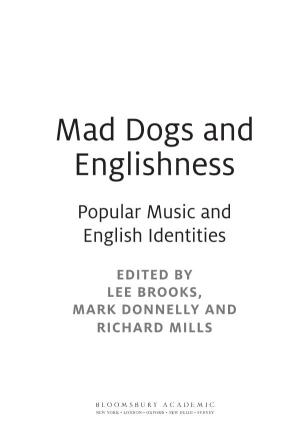 Mad Dogs and Englishness Popular Music and English Identities