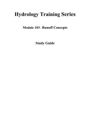 Hydrology Training Series