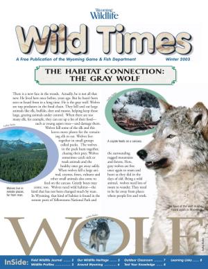 The Habitat Connection: the Gray Wolf