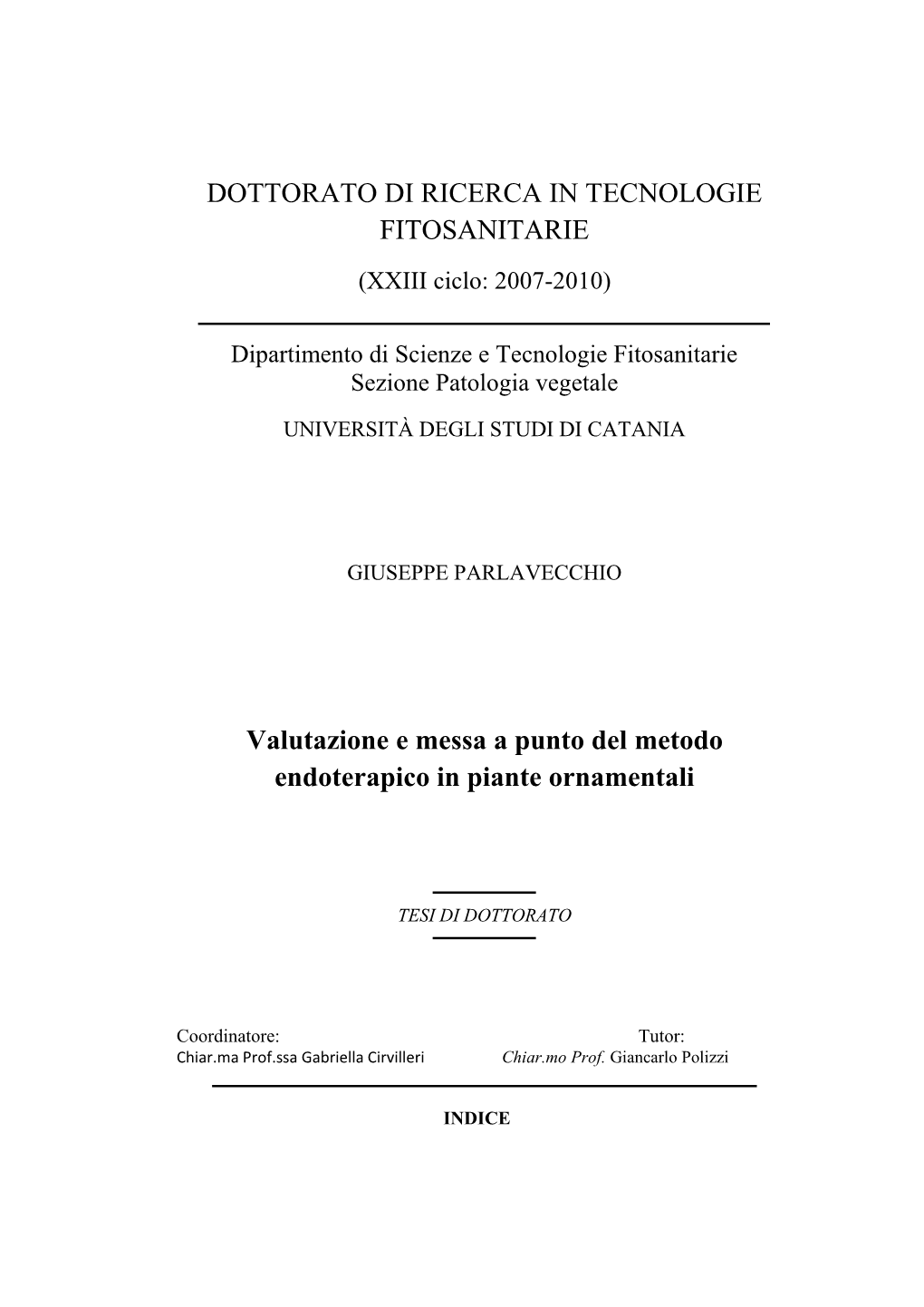 Tesi Giuseppe Parlavecchio.Pdf