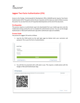 Jaggaer Two-Factor Authentication (2FA)