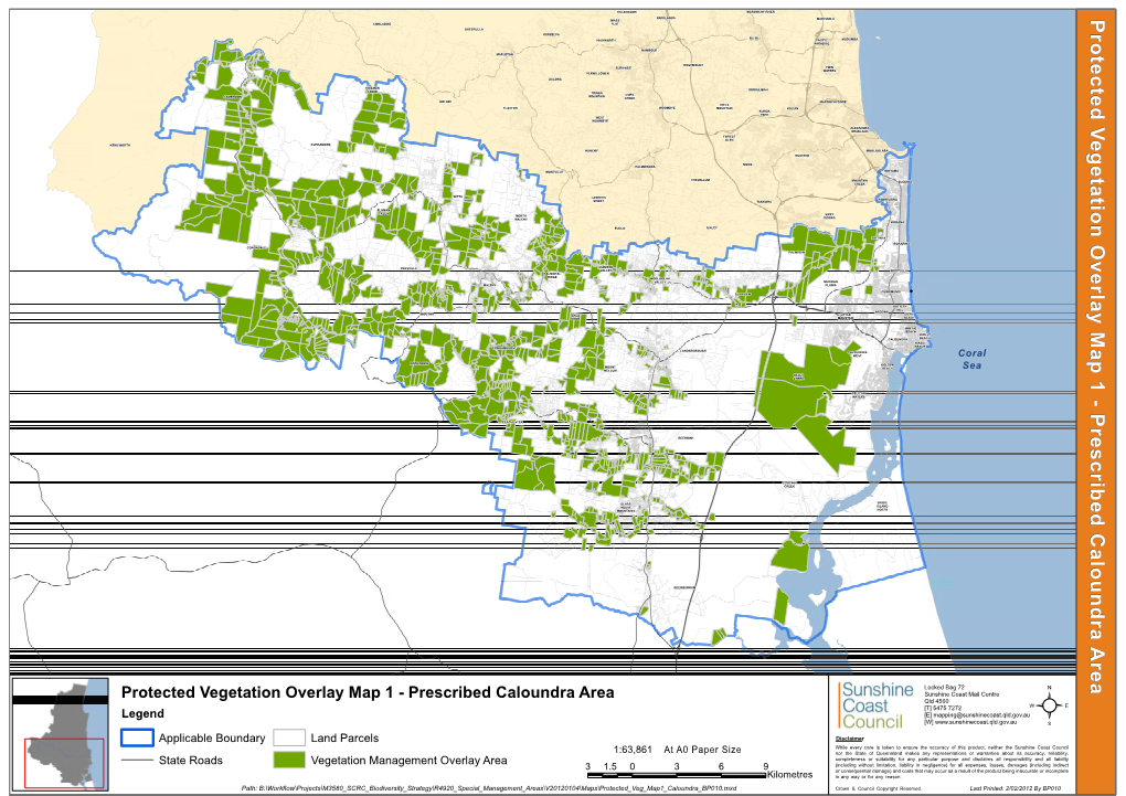 Protected Vegetation Overlay Map 1