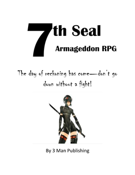 Armageddon RPG the Day of Reckoning Has Come—Don't Go