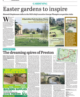 Easter Gardens to Inspire Hannah Stephenson Talks to the NGS Chief Executive George Plumptre on Garden Visits