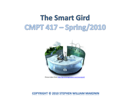 The Smart Gird CMPT 417 Lecture