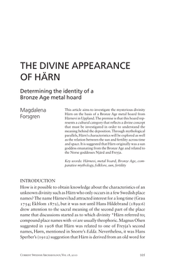 The Divine Appearance of Härn