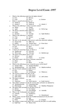 Degree Level Exam 1997 1.Pmd