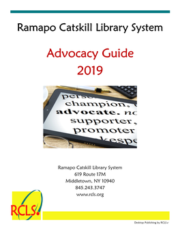 RCLS Advocacy Guide 2019