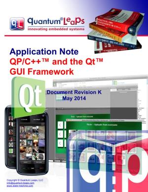 AN QP™/QM™ and the Qt™ GUI Framework