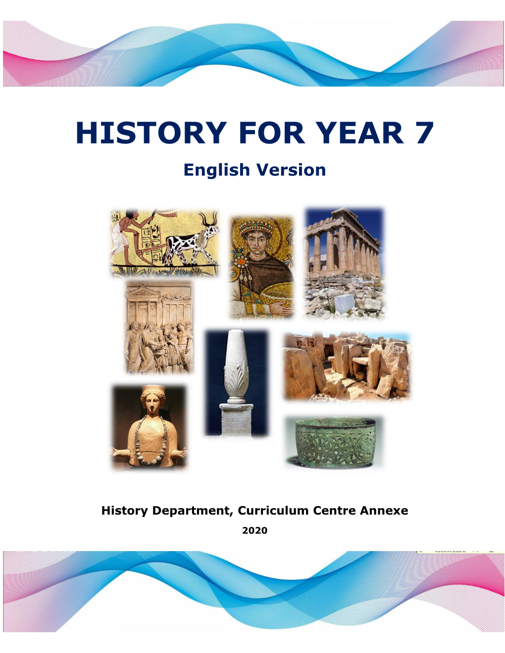 HISTORY for YEAR 7 English Version