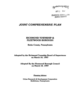 Richmond Township & Fleetwood Borough