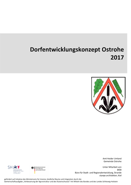 Dorfentwicklungskonzept Ostrohe 2017