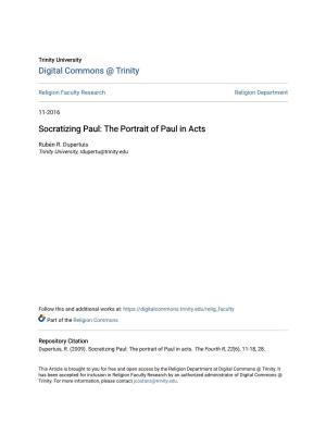 The Portrait of Paul in Acts
