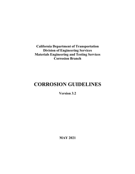 Corrosion Guidelines (PDF)