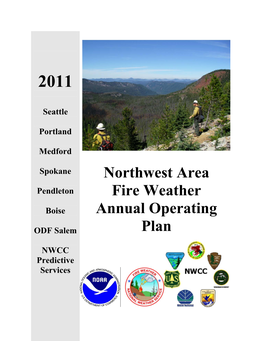 Northwest Area Fire Weather Annual Operating Plan