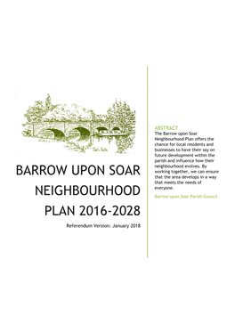 Barrow Upon Soar Neighbourhood Plan