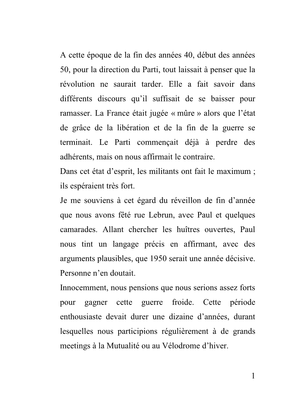 Lire Un Extrait