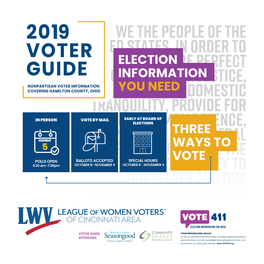 2019 Voter Guide