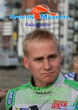 Viekö Lappi Jälleen WRC2-Sarjan?