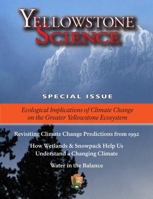 Ecological Implications of Climate Change on the Greater Yellowstone Ecosystem