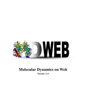 Molecular Dynamics on Web Tutorial, V1.0