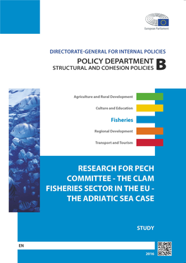 The Clam Fisheries Sector in the Eu – the Adriatic Sea Case