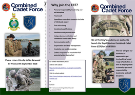 Why Join the CCF?