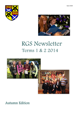 RGS Newsletter Terms 1 & 2 2014