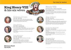 King Henry VIII & His Six Wives