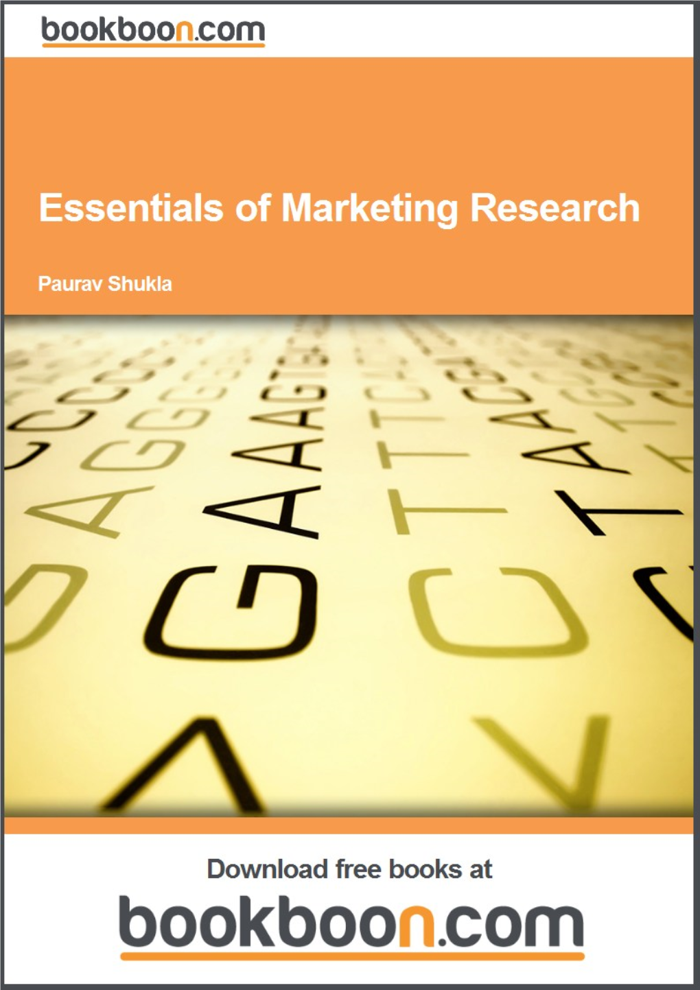 Essentials of Marketing Research