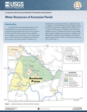 Water Resources of Ascension Parish