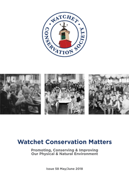 Watchet Conservation Matters Promoting, Conserving & Improving Our Physical & Natural Environment