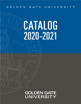 2020-2021 GGU Catalog