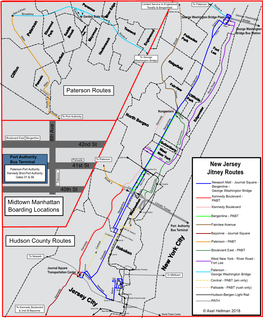 New Jersey Jitney Routes